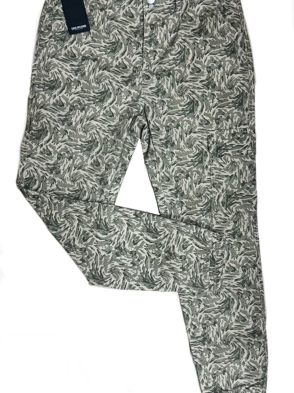 True Religion Jogger Camo Cargo Sn Abstract Camo Cargo Pants M 34 x 30